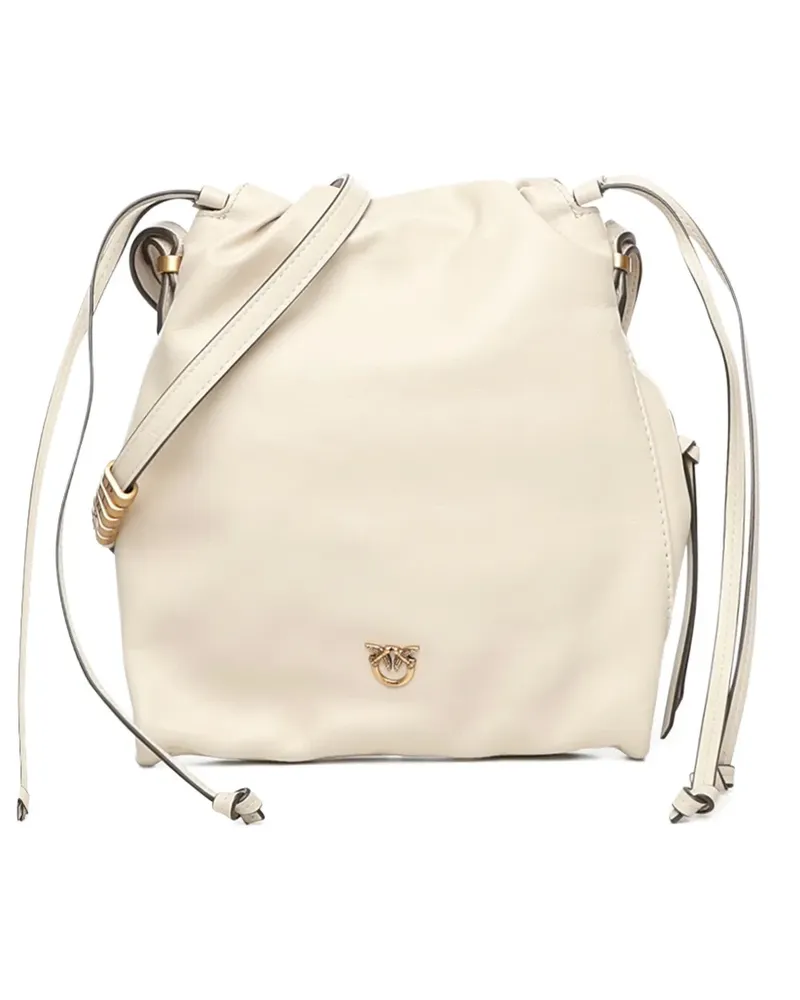 Pinko Schultertasche mit Kordelzug - Nude Nude