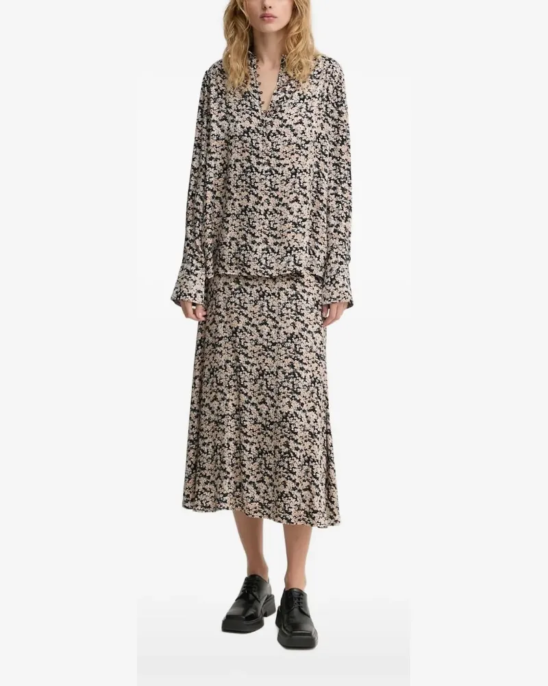 BRUUNS BAZAAR Floret BBChatrine Bluse - Nude Nude