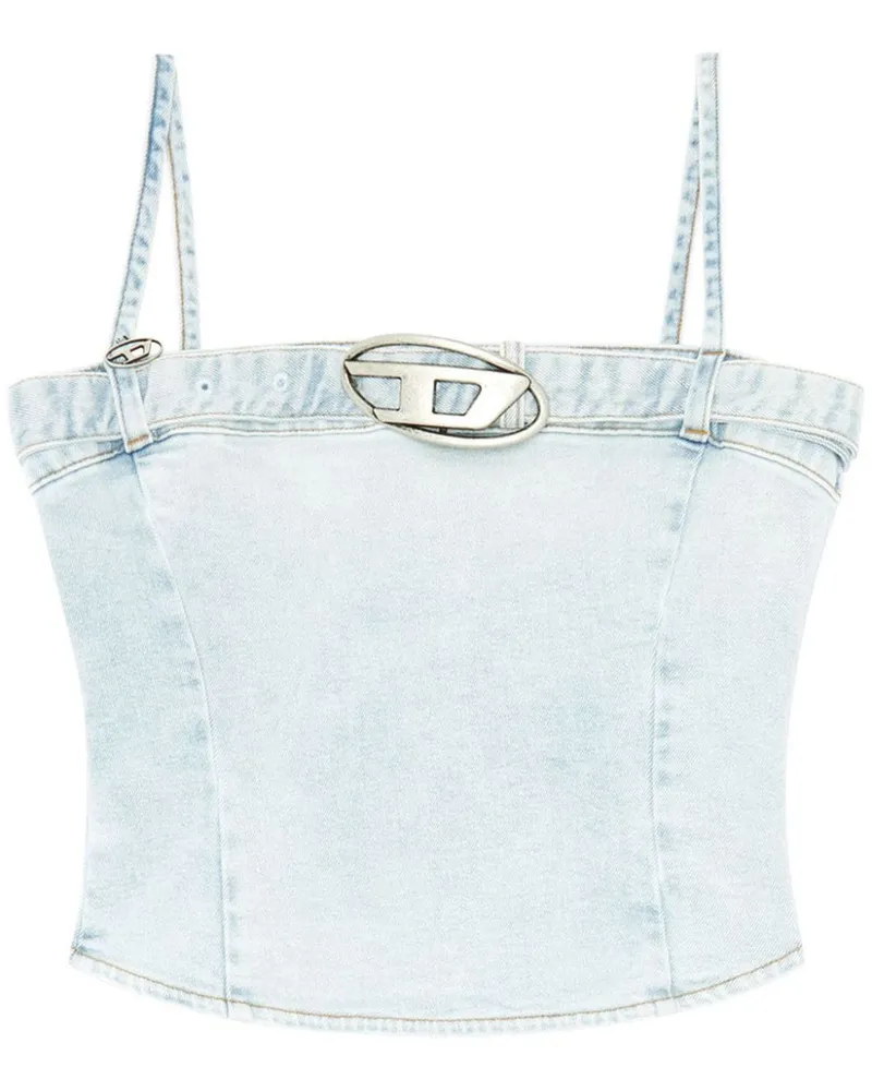 Diesel De-Lucy Jeans-Tanktop - Blau Blau
