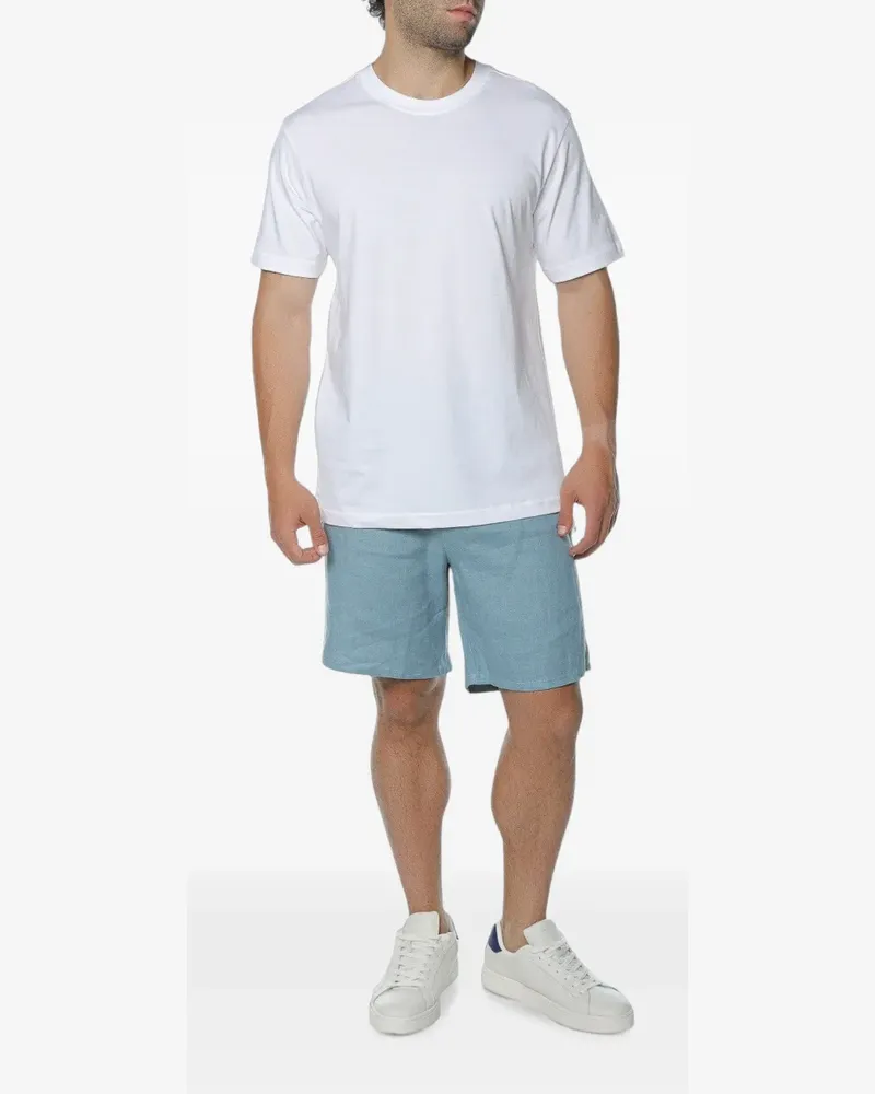 Trussardi linen shorts - Blau Blau