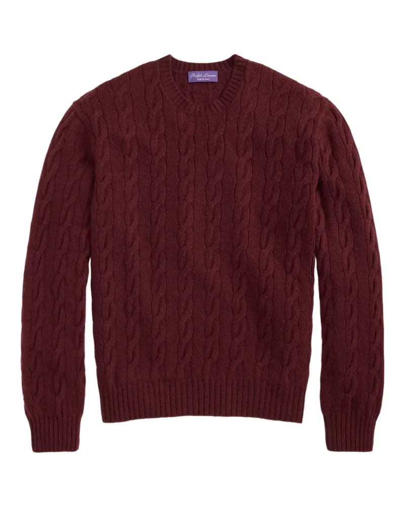 Ralph Lauren cable-knit cashmere sweater - Braun Braun