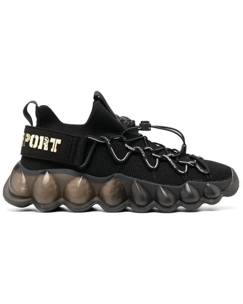 Philipp Plein The Bubble Gen.X.02 Tiger Sneakers - Schwarz Schwarz