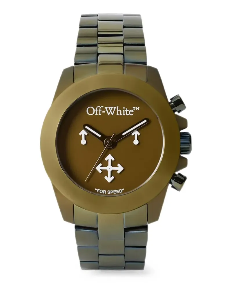 OFF-WHITE Reset Chronograph 40mm watch - Braun Braun