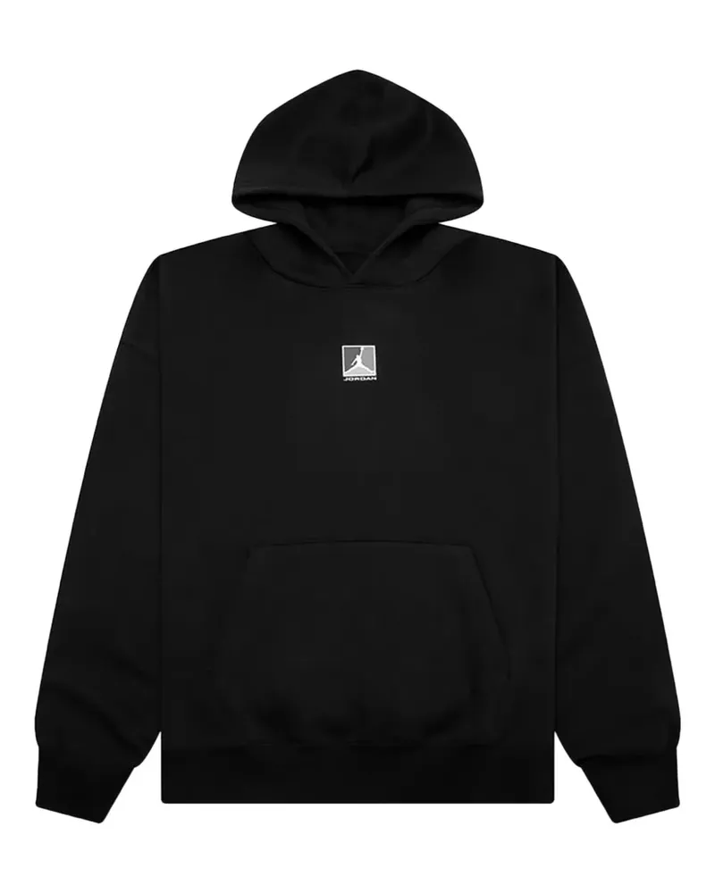 Jordan Air  Brooklyn Fleece Hoodie mit Kängurutasche - Schwarz Schwarz
