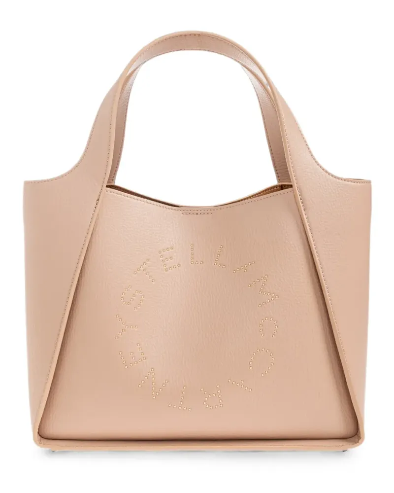 Stella McCartney Tote Bag mit Stella-Logo - Nude Nude