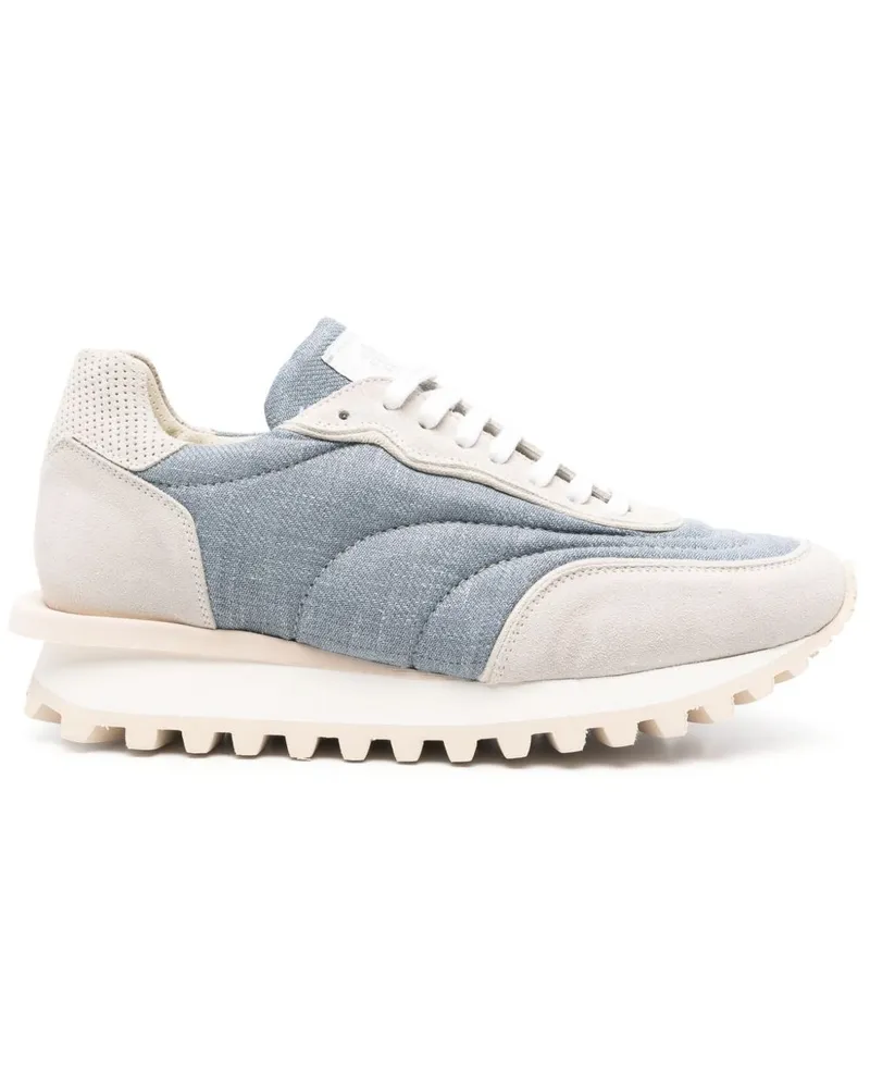 Eleventy Sneakers mit Einsätzen - Blau Blau