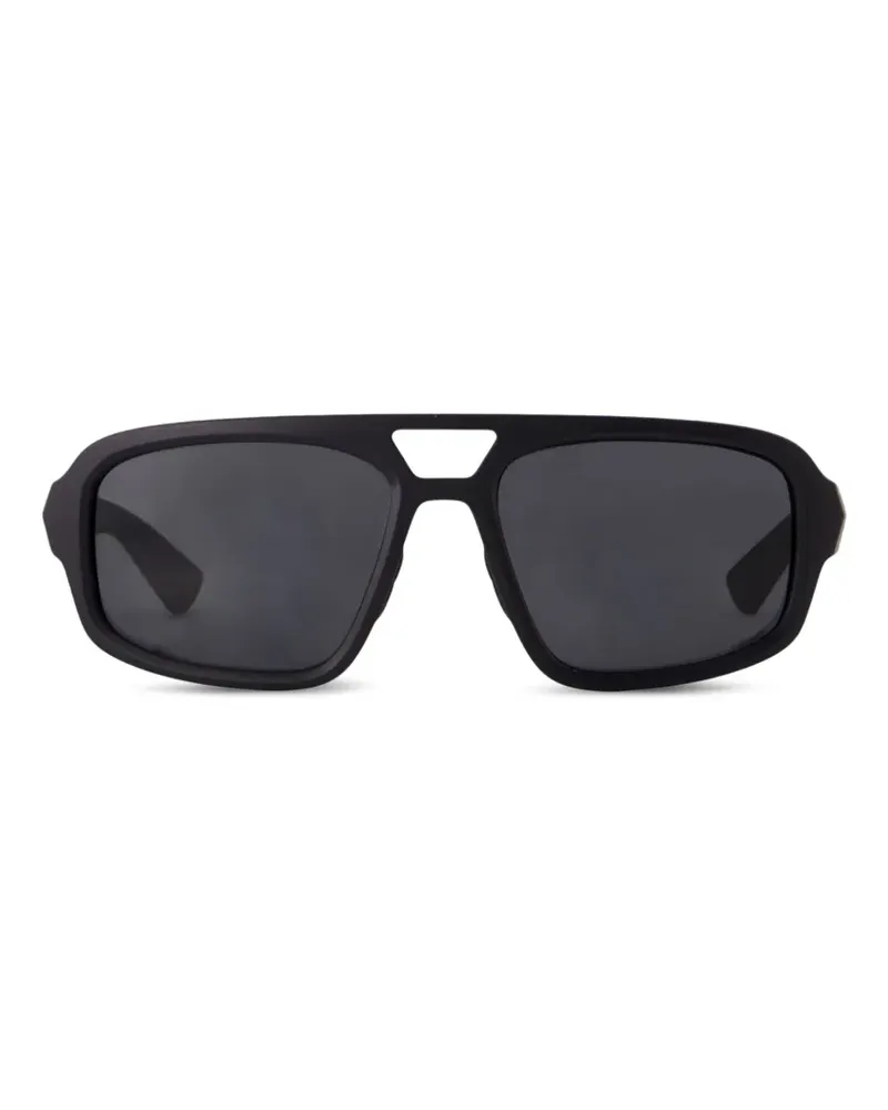 Prada rectangle-frame sunglasses - Schwarz Schwarz