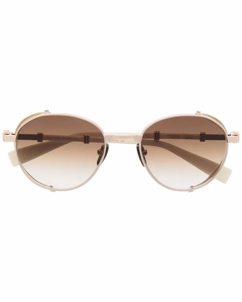 Balmain Sonnenbrille mit Seitenschutz - Gold Gold