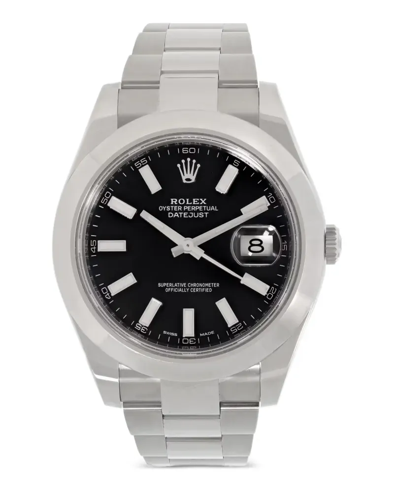 Rolex Datejust Oyster Perpetual 41mm - Schwarz Schwarz