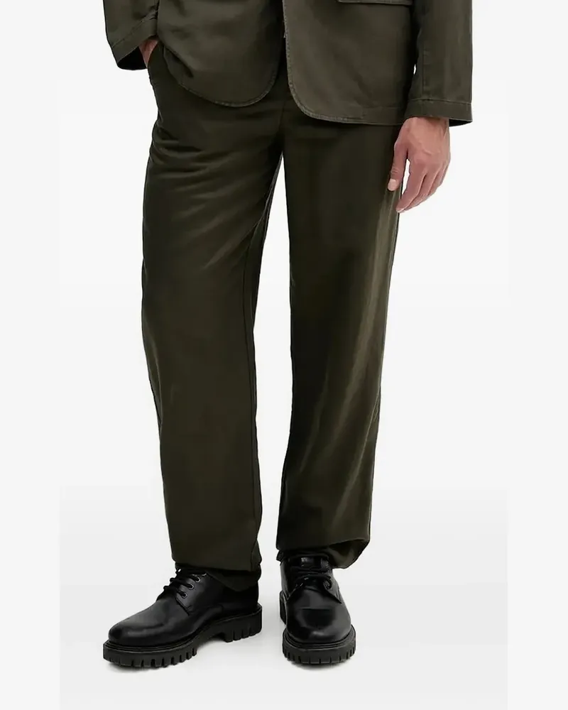 Armani Exchange Gerade Hose mit elastischem Bund - Grün Grün
