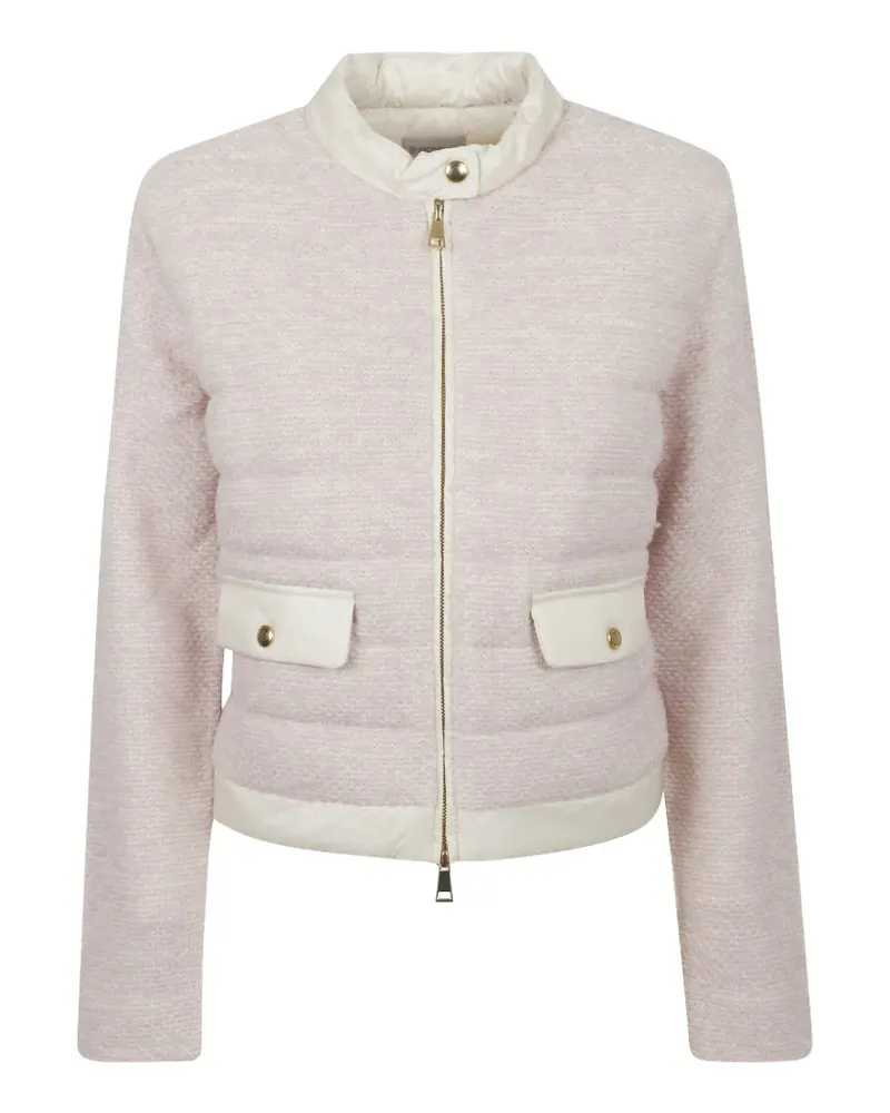Moncler hybrid down-padded jacket - Nude Nude