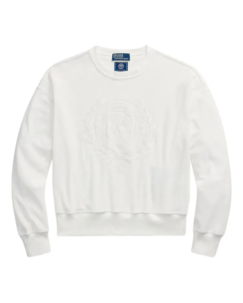 Ralph Lauren Sweatshirt mit Logo-Stickerei - Weiß Weiß