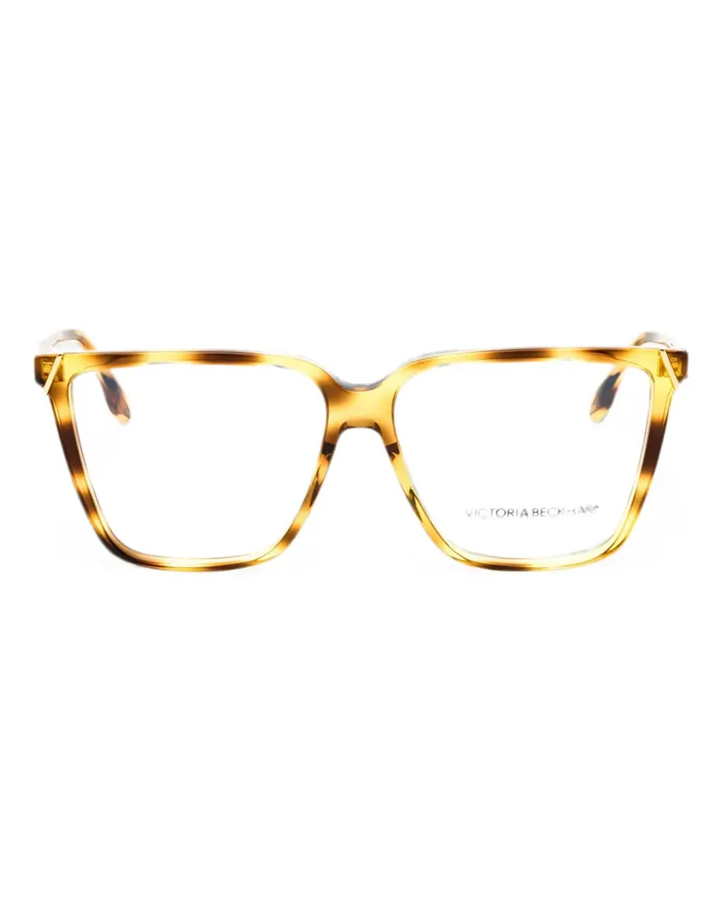 Victoria Beckham geometric-frame glasses - Braun Braun