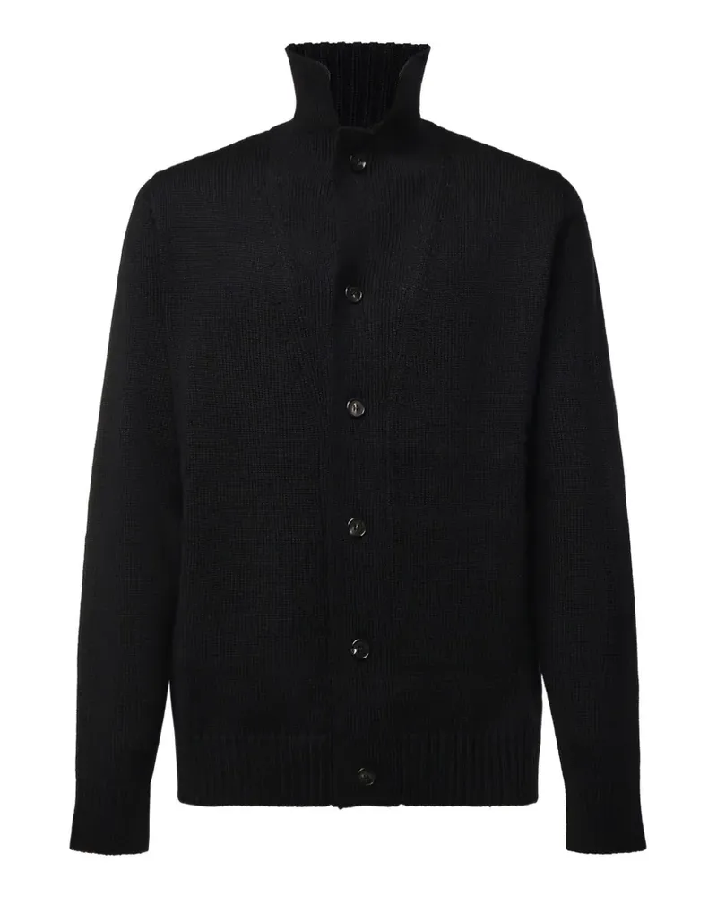 Zanone Geknöpfter Cardigan - Schwarz Schwarz