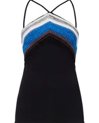 Proenza Schouler Bella Tanktop mit gehäkeltem Detail Schwarz