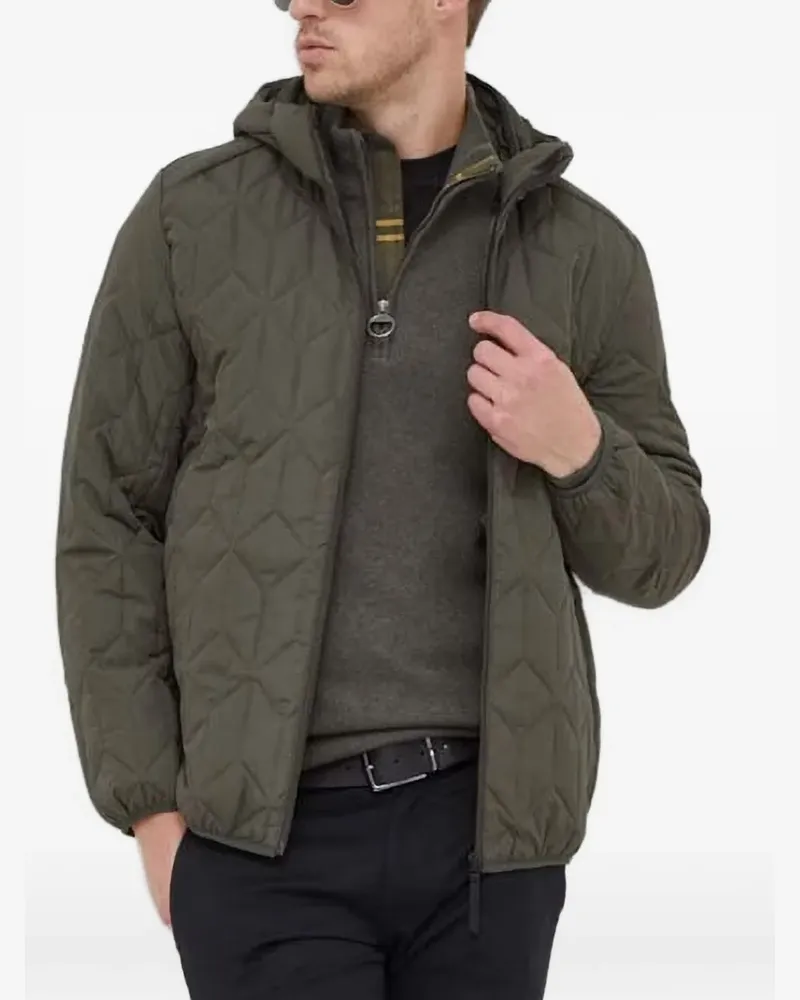 Barbour cotton quarter-zip sweater - Grau Grau