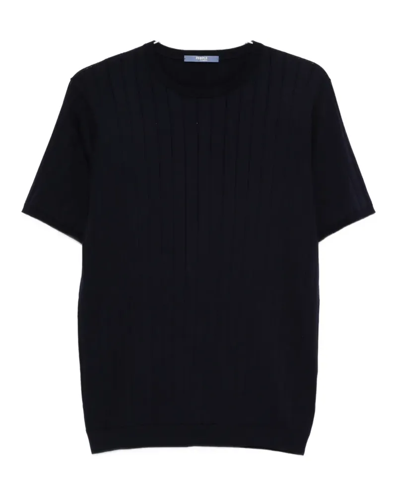 People of Shibuya crew-neck T-shirt - Blau Blau