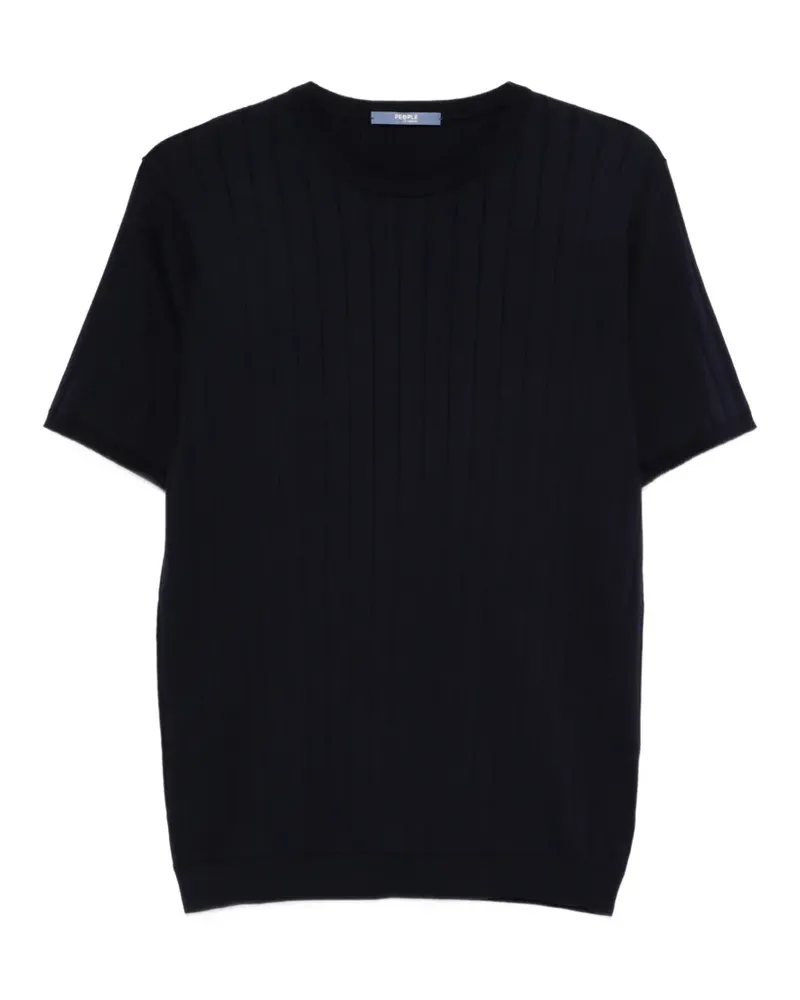 People of Shibuya crew-neck T-shirt - Blau Blau