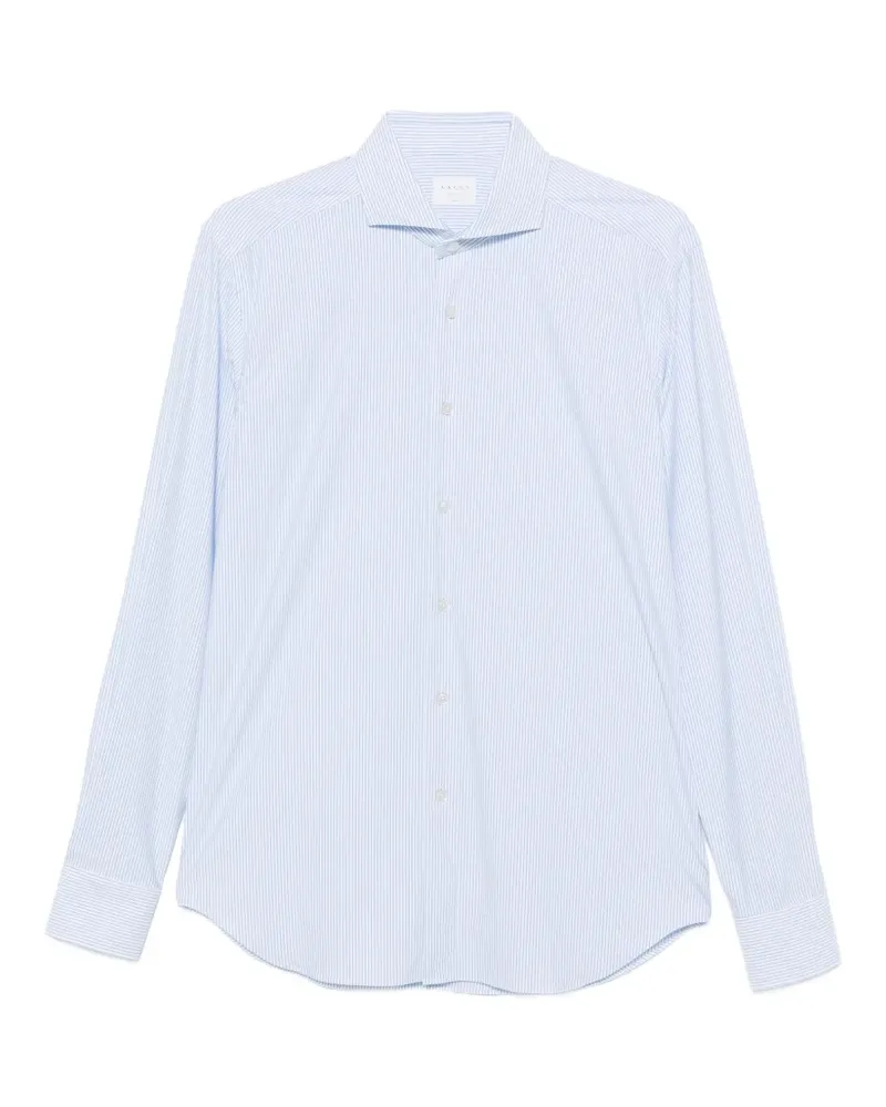 XACUS striped long-sleeve shirt - Weiß Weiß