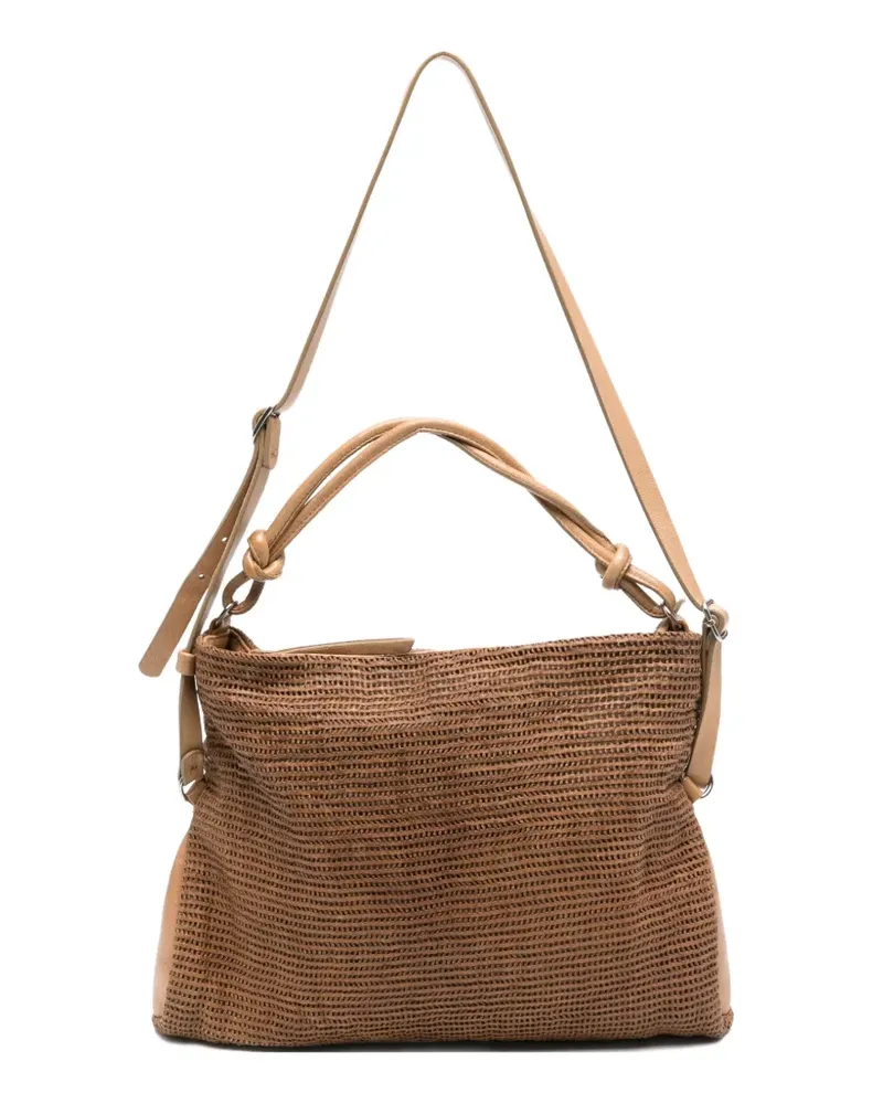 Reptile's House Alma leather shoulder bag - Braun Braun