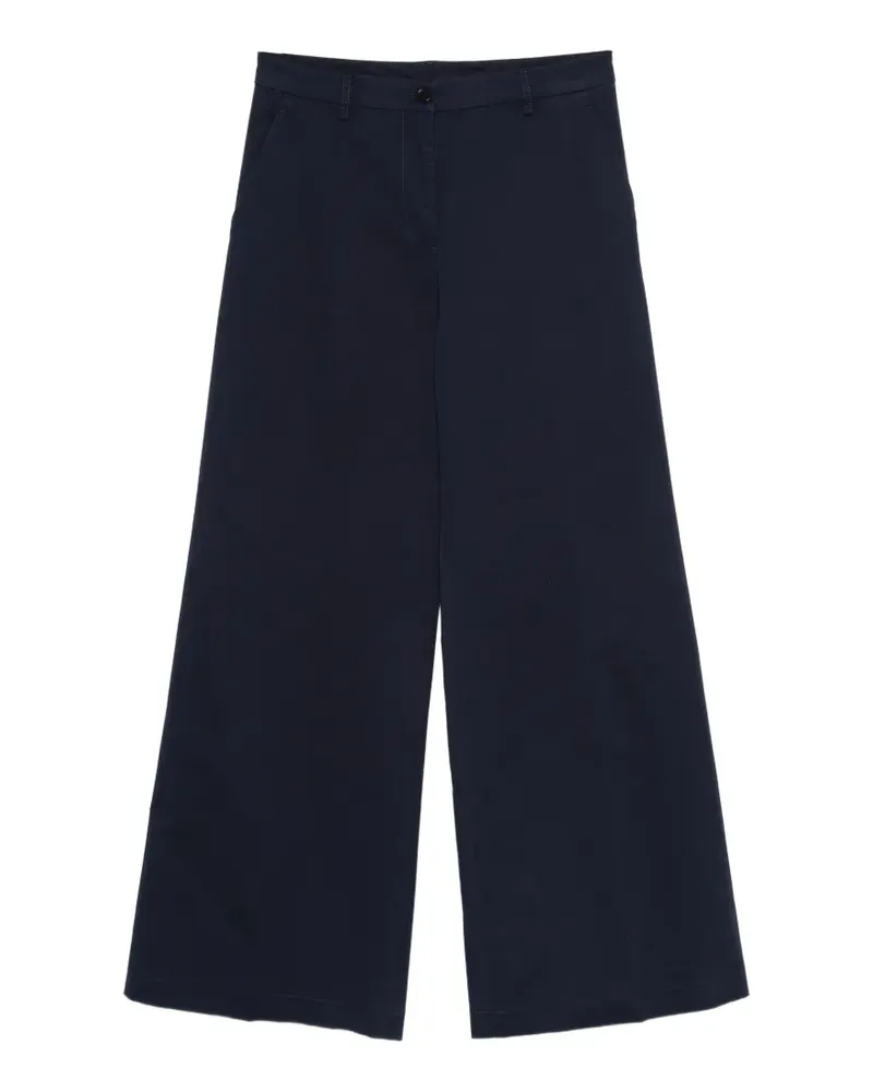 ASPESI Hose mit weitem Bein - Blau Blau