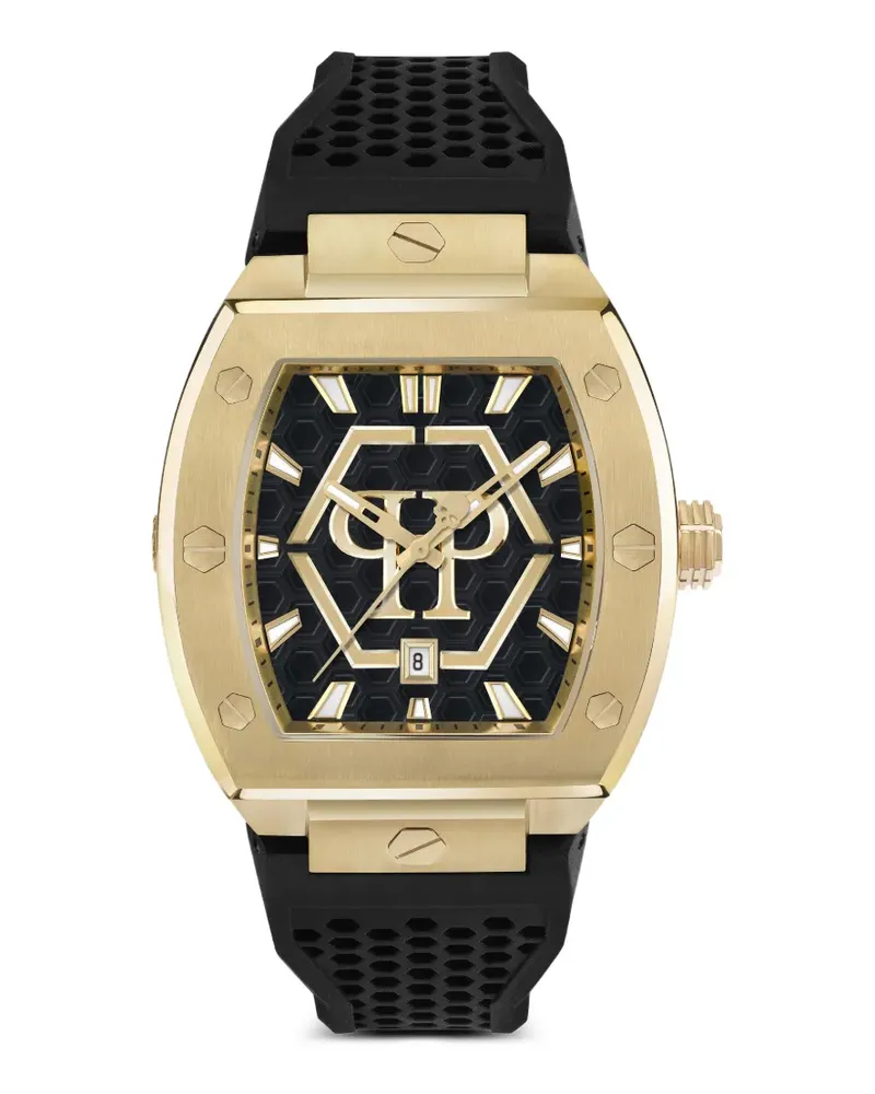 Philipp Plein The Hexagon Phantom 44mm watch - Schwarz Schwarz