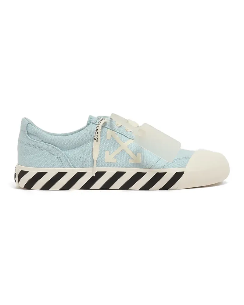OFF-WHITE Vulcanized lace up sneakers - Blau Blau