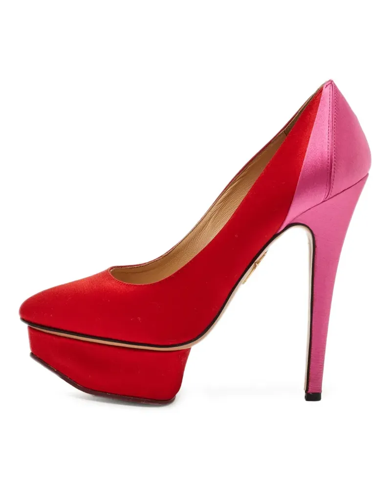Charlotte Olympia Paloma platform pumps - Rot Rot