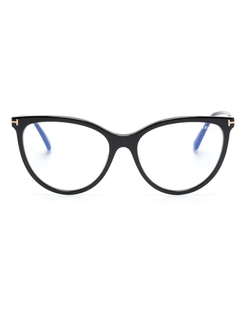 Tom Ford FT5994B Brille mit Clip-on-Gläsern - Schwarz Schwarz