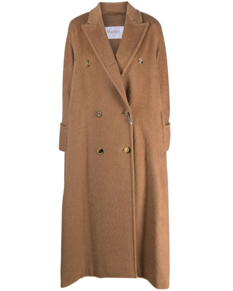 Max Mara Doppelreihiger Mantel - Braun Braun