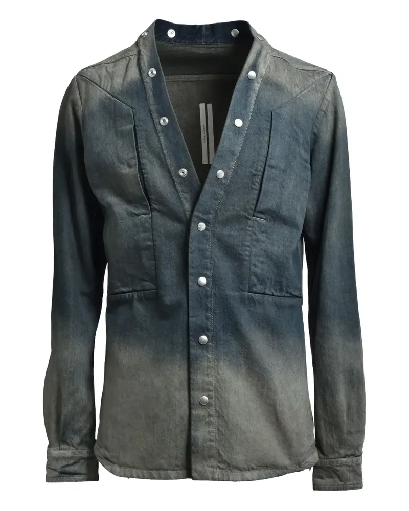 Rick Owens Klassisches Hemd - Blau Blau