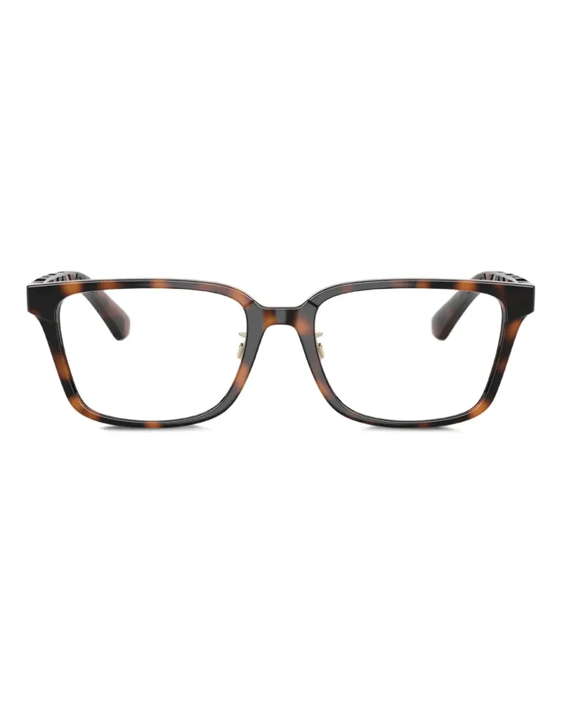 Burberry Brille mit eckigem Gestell - Braun Braun