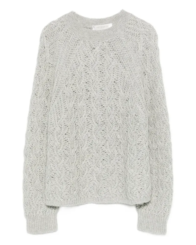 Antonelli Firenze round-neck sweater - Grau Grau