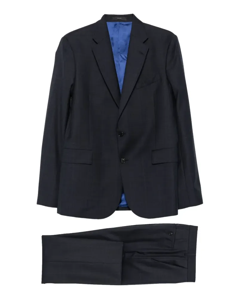 Paul Smith Einreihiger Anzug - Blau Blau
