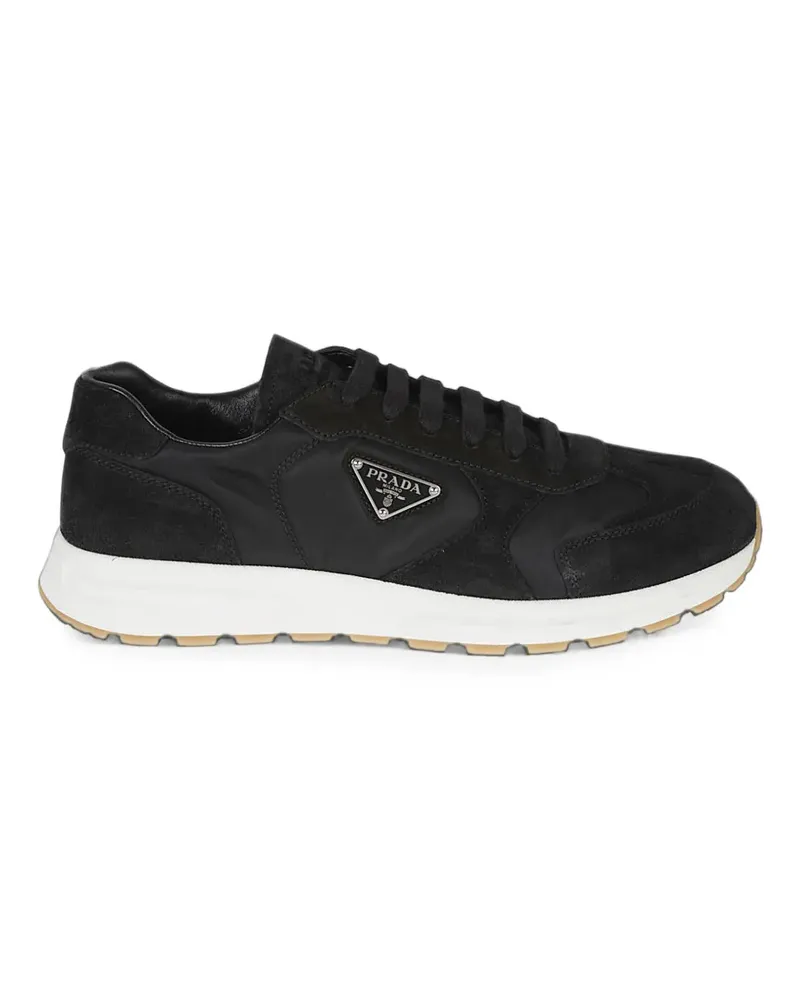 Prada Prax Sneakers aus Wildleder und Re-Nylon - Schwarz Schwarz