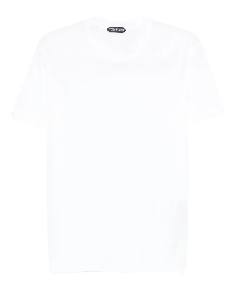 Tom Ford T-Shirt mit rundem Ausschnitt - Weiß Weiß