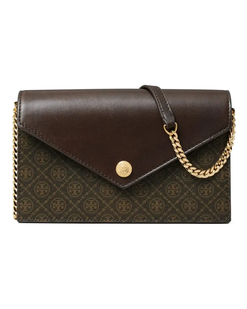 Tory Burch T Monogram Mini-Tasche - Braun Braun
