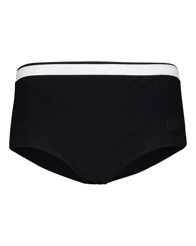 Frescobol Carioca Sunga Badehose mit Bund - Schwarz Schwarz
