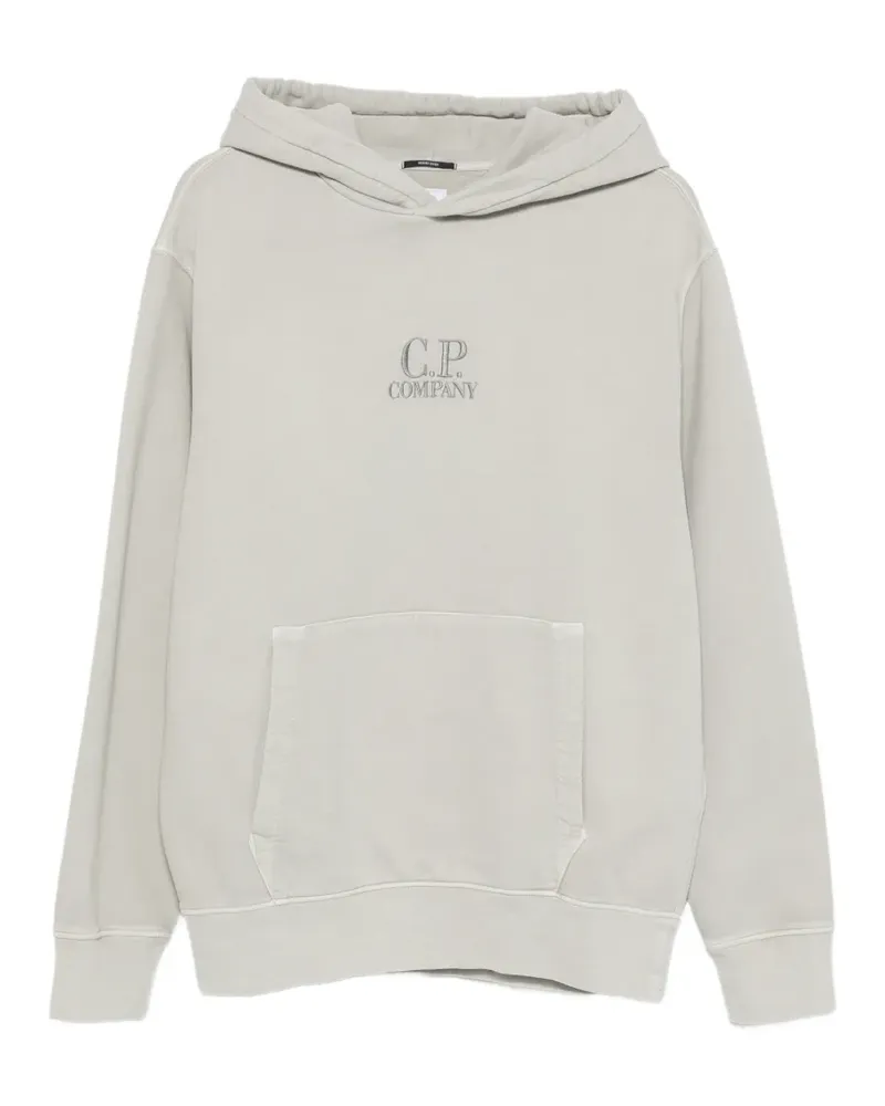 C.P. Company Hoodie mit Kängurutasche - Grau Grau