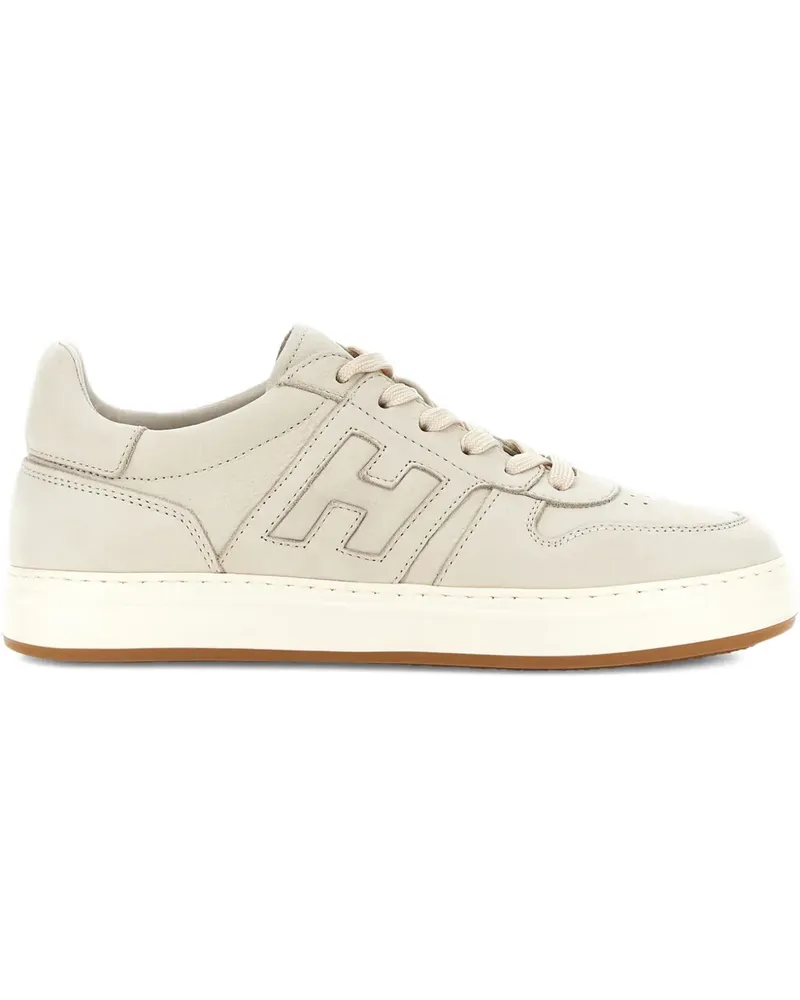 Hogan H-TV lace-up sneakers - Nude Nude