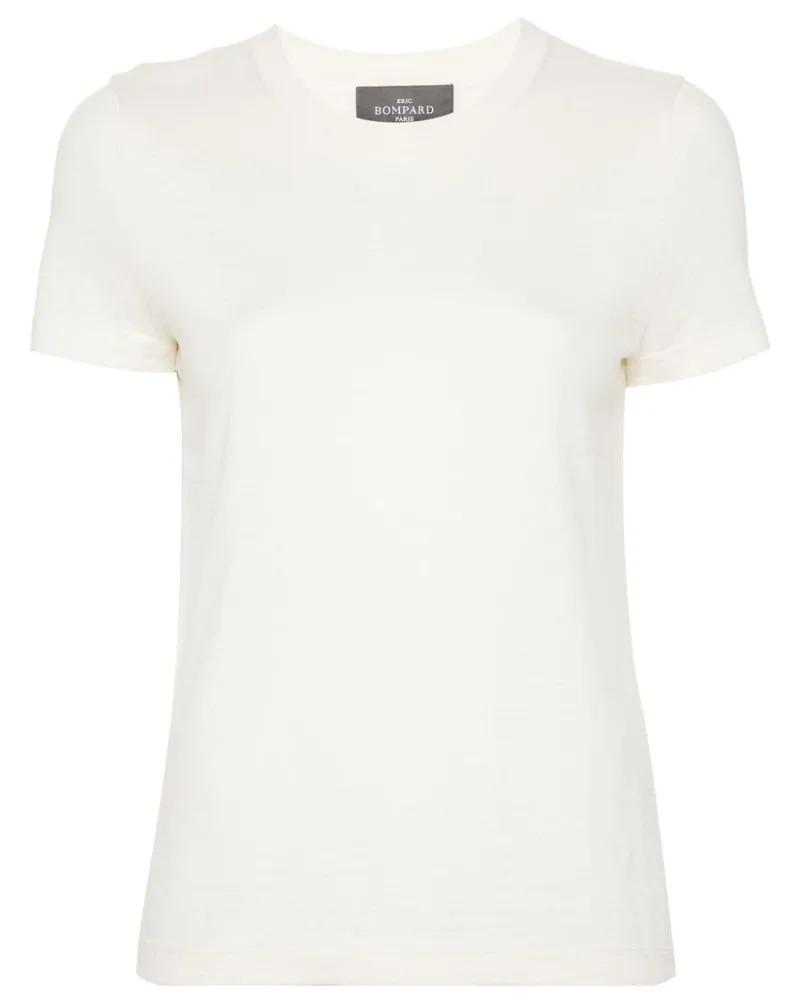 Eric Bompard Extrafine T-Shirt - Weiß Weiß