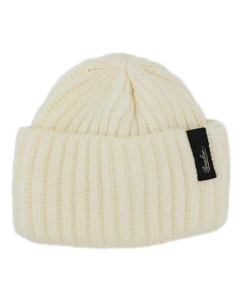 Borsalino Gerippte Bell Beanie - Nude Nude