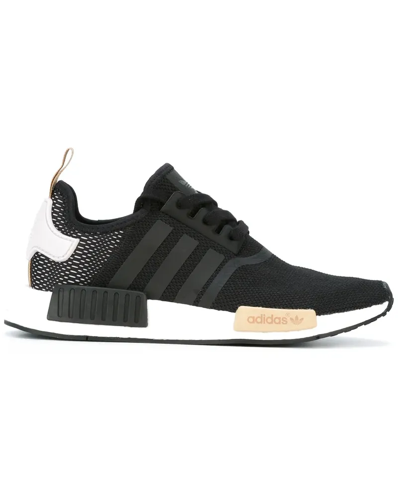 adidas Sneakers mit Kontrasteinsatz - Schwarz Schwarz