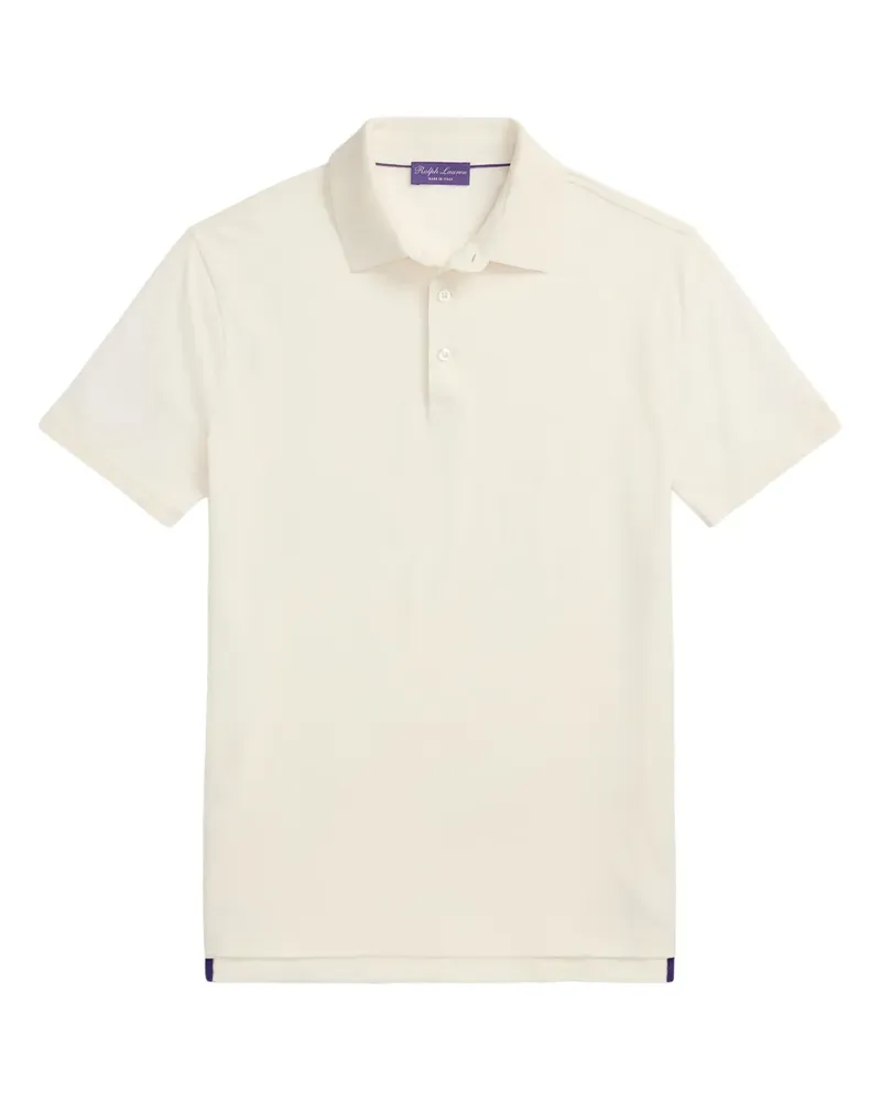 Ralph Lauren Poloshirt aus Piqué - Weiß Weiß