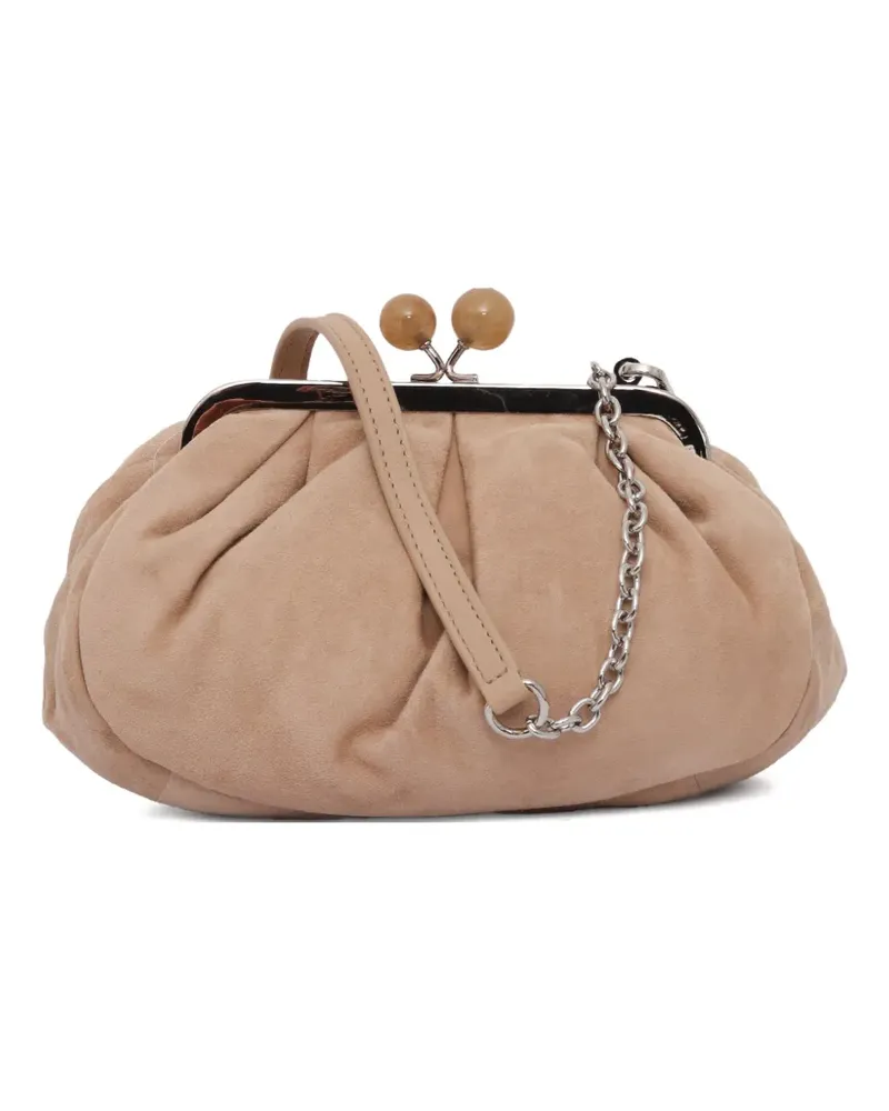Max Mara Valois clutch bag - Nude Nude