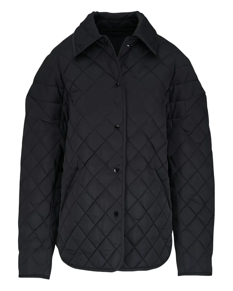 Totême Gesteppte Jacke mit Kragen - Schwarz Schwarz