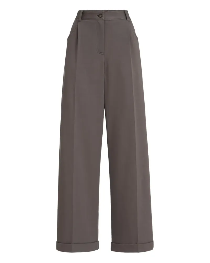 Brunello Cucinelli buttoned palazzo pants - Braun Braun