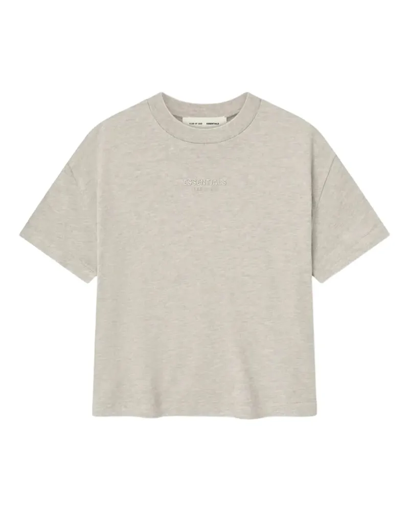 Fear of God T-Shirt mit Logo-Stickerei - Nude Nude