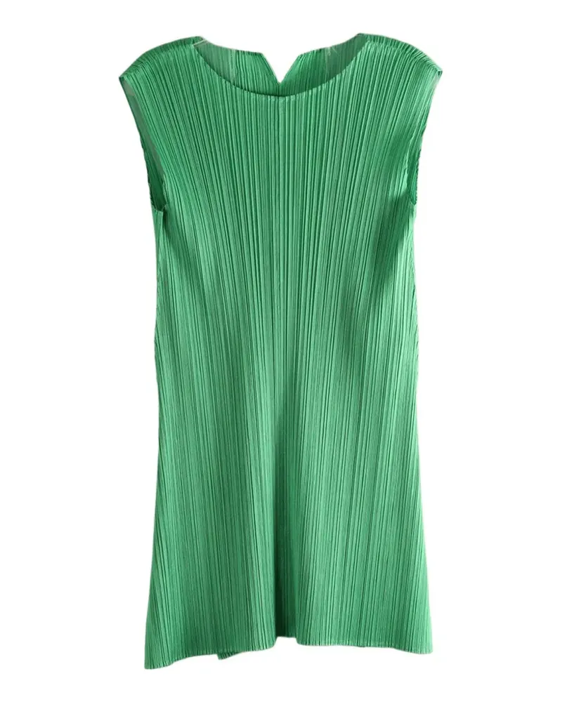 Issey Miyake pleated blouse - Grün Grün