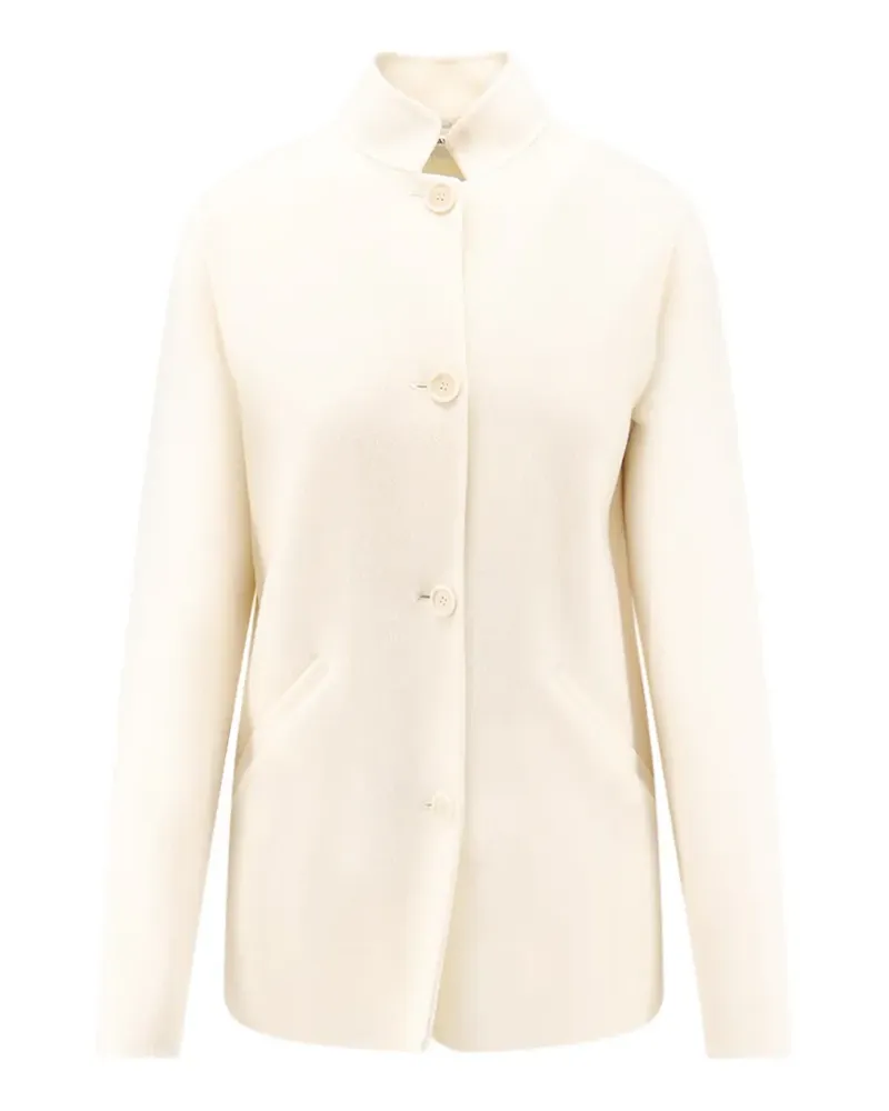ASPESI Jacke mit Stehkragen - Weiß Weiß